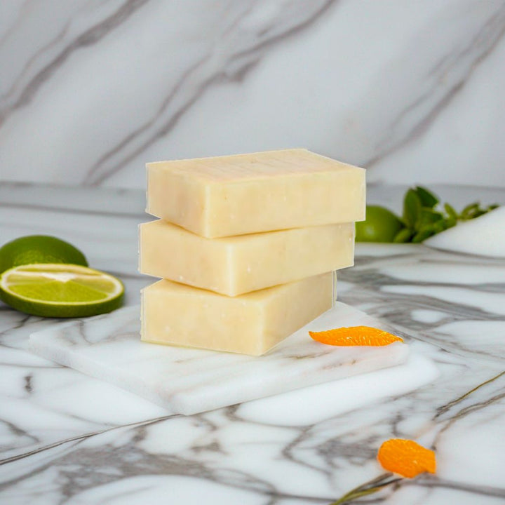 LILY MICHAEL Organic Orange & Lime Handmade Soap
