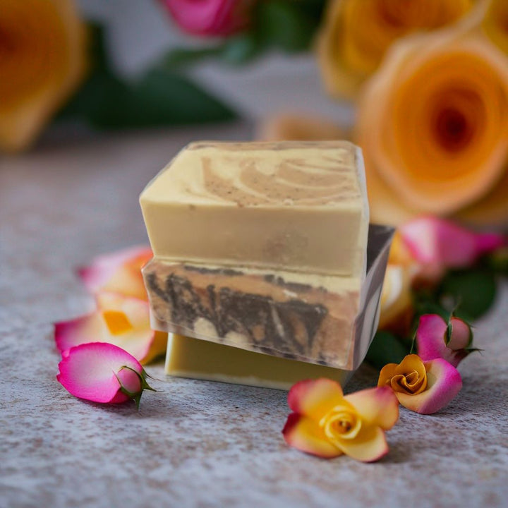 Lily Michael Rose & Sea Salts Handmade Beauty Soap Bar